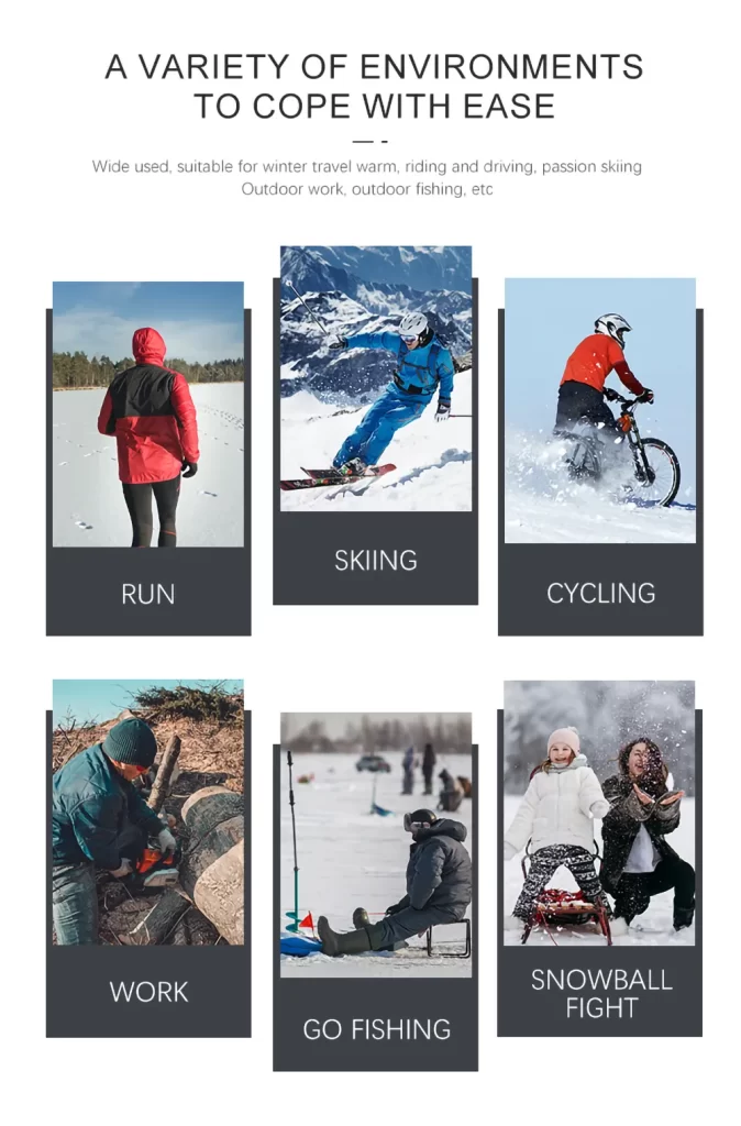 Heated apparel manufacturing wide used