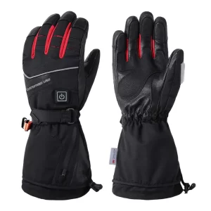 Motorcycle Leather Heated Work Gloves