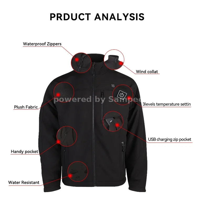 Electric Heated Jacket - IMISSKY heated apparel manufacturer