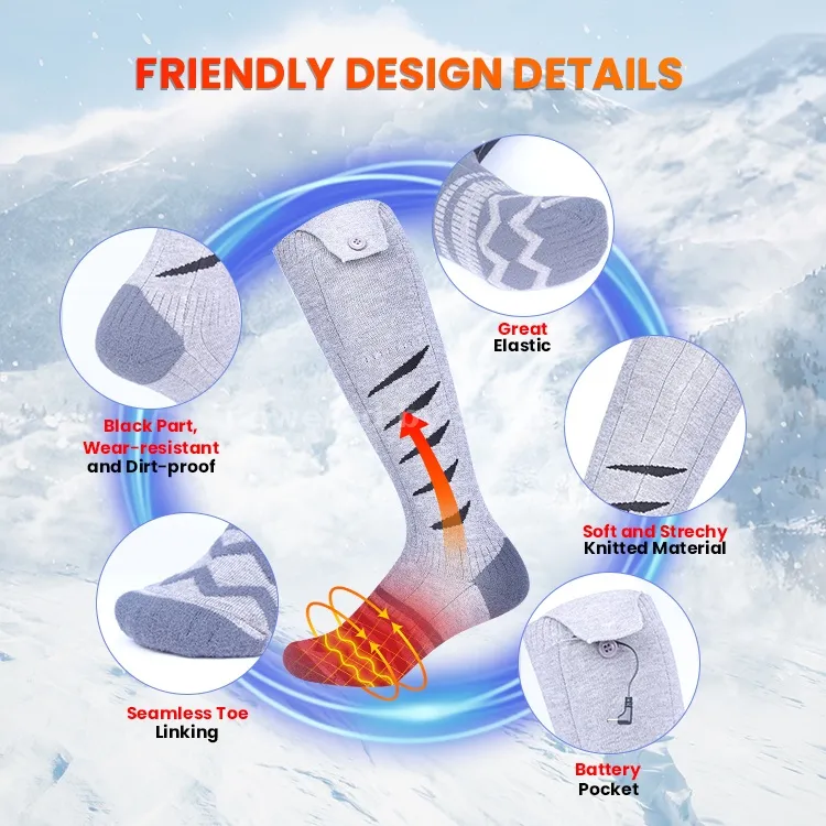 Heated Clothing For Skiing Men - IMISSKY heated apparel manufacturer